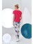Kadın Kısa Kollu Pijama Takımı 24185 4