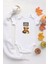 Organik %100 Pamuk Uzun Kollu Beyaz Good Morning Bebek Body Bebek Badi Çıtçıtlı Zıbın 1