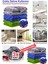 Profesyonel Mikrofiber Kalın Büyük Boy Emici Çift Yüzlü Araç Kaporta Kurulama Cila Bezi 50X85 -3ADET 2