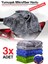 Profesyonel Mikrofiber Kalın Büyük Boy Emici Çift Yüzlü Araç Kaporta Kurulama Cila Bezi 50X85 -3ADET 3