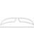 Skoda Superb 3 B7 Sd Egzoz Çerçevesi + Ara Çıta 3 Parça Paslanmaz Çelik 2015 > 2