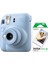 Instax Mini 12 Mavi Fotoğraf Makinesi ve 10'lu Mini Film 1