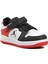 Haykat Kısa-P Siyah-Kırmızı Cırtlı Çocuk Sneaker 1