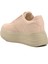 DNP-2109 Bej Kalın Taban Kadın Sneaker 4