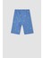 Erkek Çocuk Desenli Kısa Kollu Pamuklu Pijama Takım X3643A622SP 8