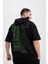 Fit Oversize Fit Kapüşonlu Baskılı Kısa Kollu Pamuklu Tişört Z5632AZ23SP 1
