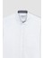 Slim Fit Polo Yaka Keten Görünümlü Uzun Kollu Gömlek N9066AZ23SM 8