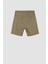 Slim Fit Esnek Belli Basic Şort Y4950AZ22HS 8