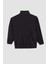 Oversize Fit Yarım Fermuarlı Polar Sweatshirt Y2649AZ22WN 8
