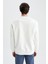 Oversize Fit Bisiklet Yaka Basic Pamuklu Sweatshirt T5139AZ22AU 8
