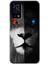Oppo A55 Kılıf Hd Desen Baskılı Arka Kapak - Fire And Ice Lion 1