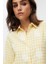 Sarı Papatya Desenli Kareli Gömlek 2