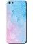 Apple iPhone 5s Kılıf Hd Desen Baskılı Arka Kapak - Blue Art 1