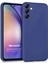 Matte Silicone Samsung Galaxy A54 Kılıf Lacivert 1