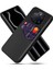 Huawei Mate Için 50 Rs Porsche Tasarım 4g Anti-Fall Cep Telefonu Kılıf Dokusu Telefon Kılıf Kart Tutucu Pu Deri Kaplamalı Pc Kılıfı (Yurt Dışından) 1
