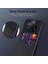 Huawei Mate Için 50 Rs Porsche Tasarım 4g Anti-Fall Cep Telefonu Kılıf Dokusu Telefon Kılıf Kart Tutucu Pu Deri Kaplamalı Pc Kılıfı (Yurt Dışından) 2