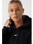 Sportswear Collection Essantial Bol Kesim Siyah Kadın Sweatshrit 3