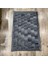 Antrasit Renk Parçalı Peluş Halı 80 x 150 cm 3