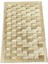 Karamel Renk Parçalı Peluş Halı 80 x 150 cm 1