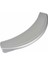 Bosch Uyumlu WAE283V6 - WAE28421 Çamaşır Makinesi Yarım Ay Kapak Mandal Tutamağı Gri 1