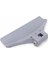 Arçelik Uyumlu 8103 Hse - 8129 Gm - 8123 Hr Çamaşır Makinesi Kapak Mandalı Tutamağı Gri 2