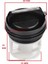 Bosch Uyumlu WAT24480TR - WAT2849XTR - WAT284EURO Çamaşır Makinesi Su Pompa Filtre Kapağı 2
