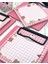 Sevimli Hayvan Desenli Pembe Sekreterlik Not Defteri/ Sticky Note / Sticker/ Post-It/ Bullet Journal 5