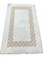 Krem ve Karamel Renk Peluş Halı 160 x 230 cm 1