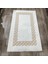 Krem ve Karamel Renk Peluş Halı 160 x 230 cm 3