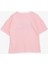 Kız Çocuk Tişört Taşlı Yazı Baskılı 9-16 Yaş, Pembe 2