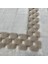 Krem ve Karamel Renk Peluş Halı 140 x 200 cm 2