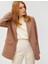 Oversize Blazer Ceket Tek Düğmeli 1