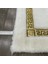 Osmanlı Motifli Gold Varaklı Peluş Halı 120 x 180 cm 2