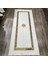 Osmanlı Motifli Gold Varaklı Peluş Halı 120 x 180 cm 4