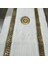 Osmanlı Motifli Gold Varaklı Peluş Halı 120 x 180 cm 5