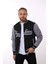 Siyah Yankees Baskılı Ceket F01000 1
