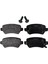 Arka Fren Balatası Opel Astra Combo Corsa C Meriva Zafira / Hyundai IX20 / Kia Ceed Soul Venga / Ford Mondeo S-Max Kuga Galaxy / Volvo S80 V70 XC70 / Land Rover Freelander 23417 152 05 Ans KD13 2
