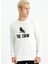 Sweatshirt, S, Beyaz 1