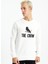 Sweatshirt, S, Beyaz 2