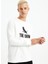 Sweatshirt, S, Beyaz 3