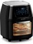 Y88 Xxl Siyah 1500W 8 Litre Airfryer Oven Fritöz ( Yasomi Türkiye Garantili) 7