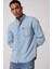 Lee Regular Fit Normal Kesim %100 Pamuk Mavi Jean Kot Gömlek 1