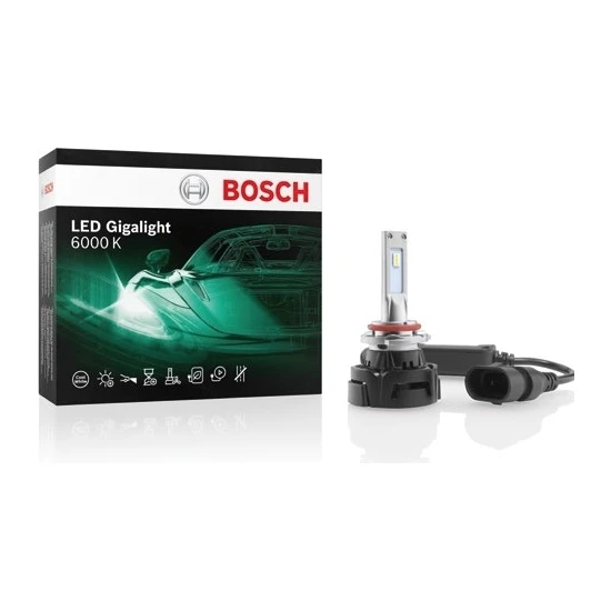 Bosch Gigalight H4 12V LED Xenon 6000K Beyaz Işık Canbus 19873015554