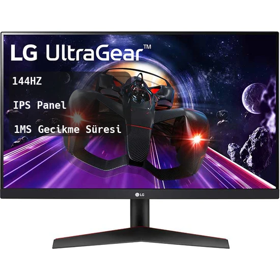 LG 24GN60R-B Ultragear 23,8 1ms 144Hz Full Hd IPS Gaming Monitör