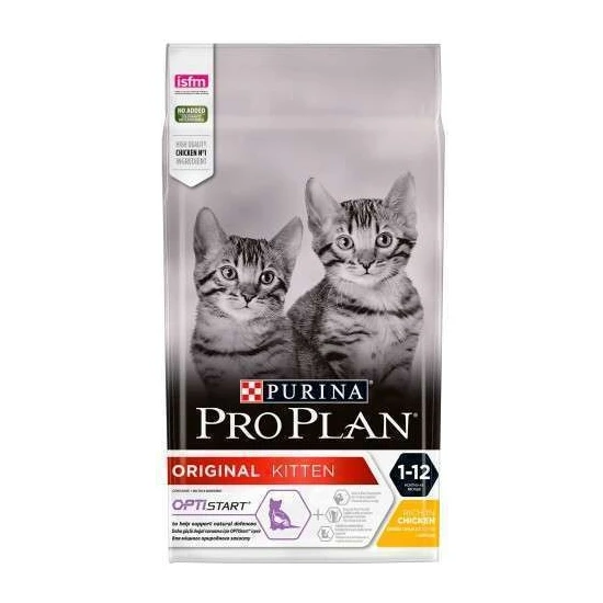 Pro Plan Tavuklu Pirinçli Yavru Kedi Mamasi 1,5 kg vakumlu poşetle gönderilmektedir