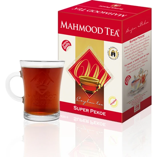 Mahmood Tea  Seylan Pekoe Dökme Çayı 800 gr +  Bardak