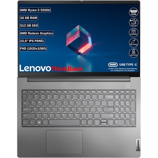 Lenovo Thinkbook 15 G3 Acl Ryzen 5 5500U 24 GB 256 GB SSD Fiyatı