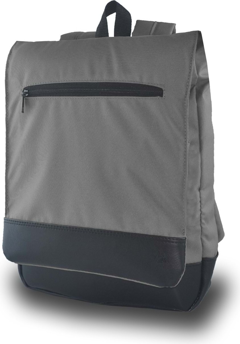 Bagorama Unisex 15.6" Laptop / Tablet Uyumlu Kumaş Sırt Çantası - Siyah görsel 5