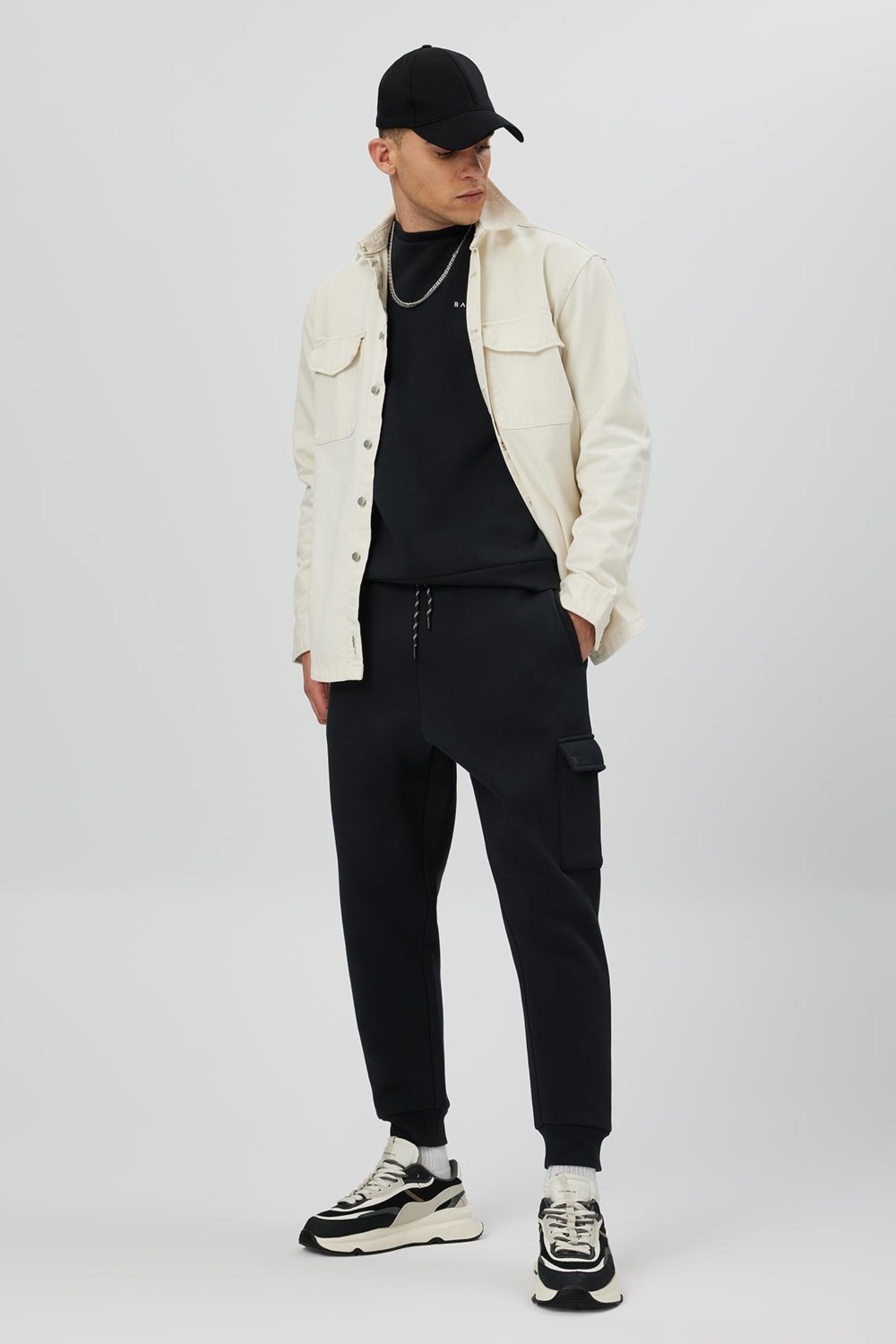 Babokah Oversıze Fıt Babokah Nakışlı Sweatshirt görsel 4