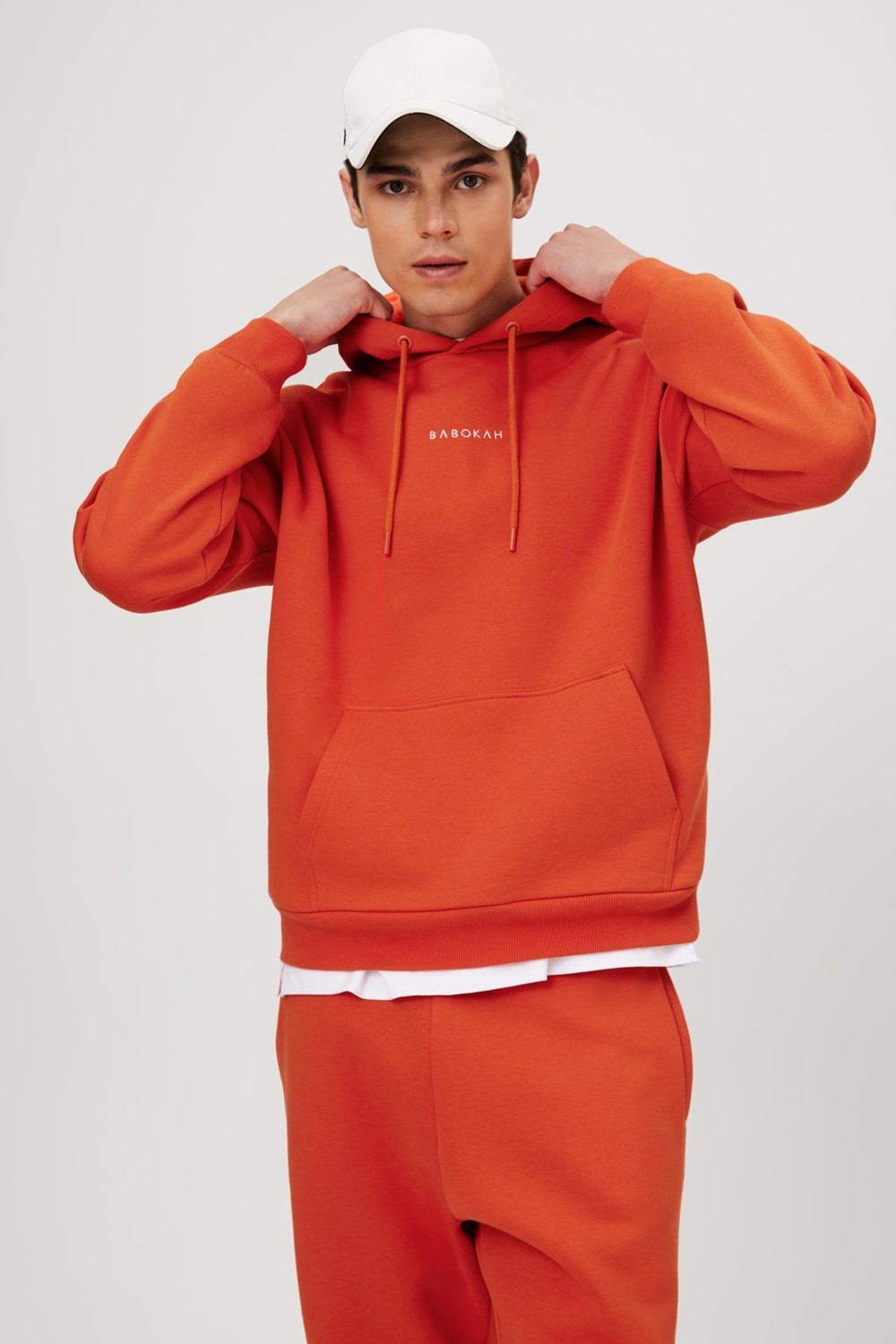 Babokah Nakışlı Kapüşonlu Sweatshirt